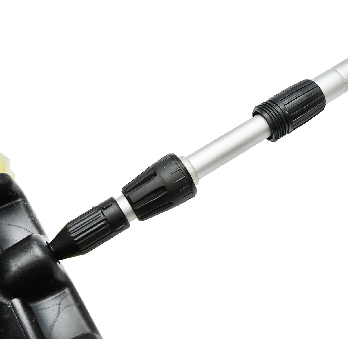 Perie cu maner telescopic din aluminiu pentru spalat auto 145-250cm Breckner Germany